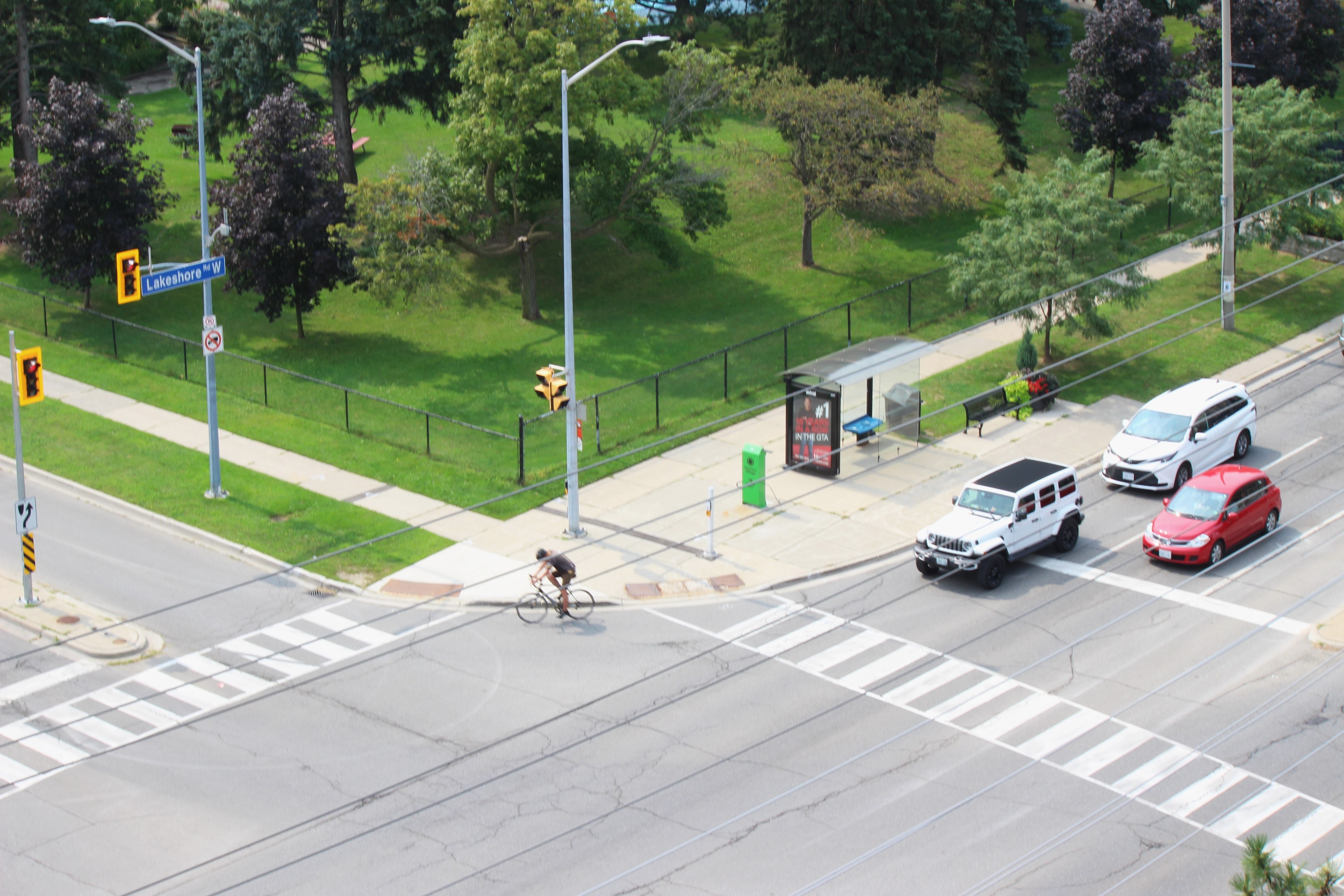 Lakeshore West intersection in Ward 2 Mississauga